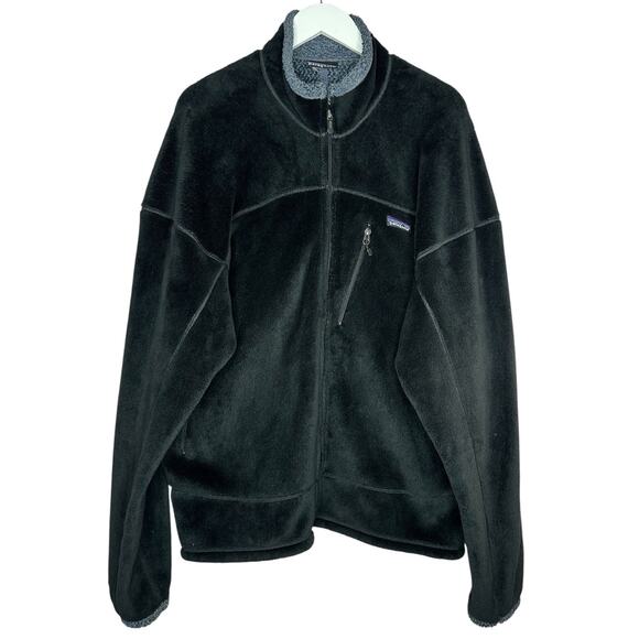 Patagonia Other - Patagonia R4 Polartec Men's ReTool Fleece Black Full Zip Sweater Jacket Size 2XL